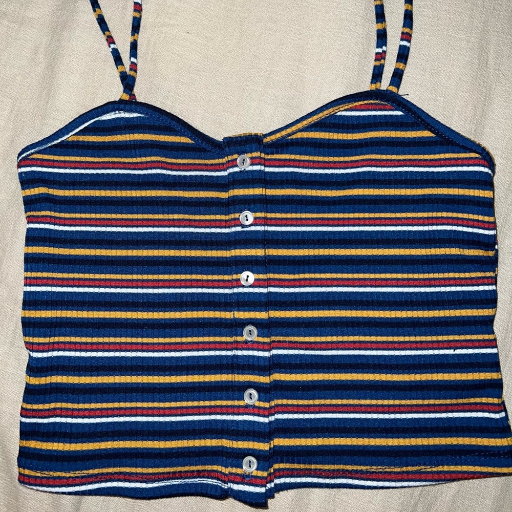 Project Social T Striped Tank